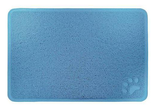 Tapete Para Pet Trap Map Azul Tamanho M Jambo Pet