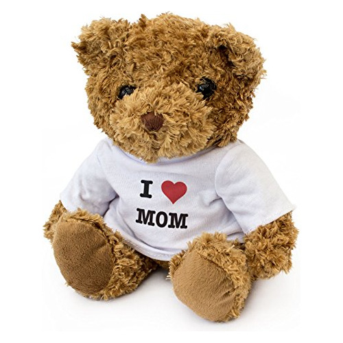 Nuevo - Me Encanta Mamá - Oso De Peluche - Lindo 7kjdy