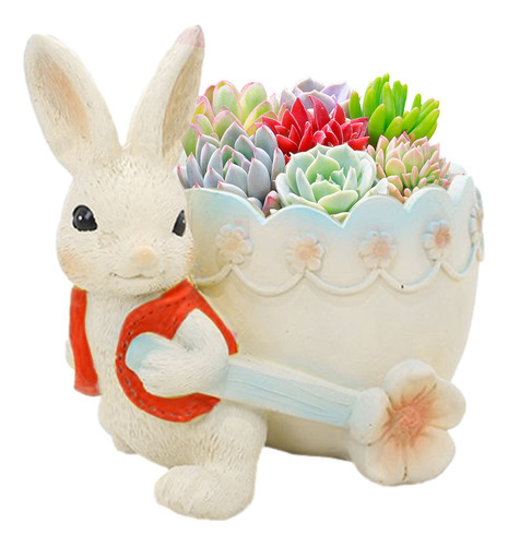 Cespaer Macetas De Conejo - Maceta De Resina De Pascua