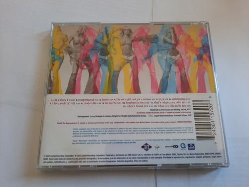 Britney Spears / Cd Britney 2001 - Cancion: I'm A Slave 4 U