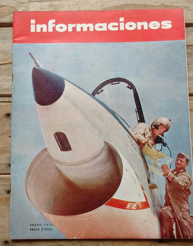 Revista Informaciones Embajada Usa 1 1958 Fotografía Aviones