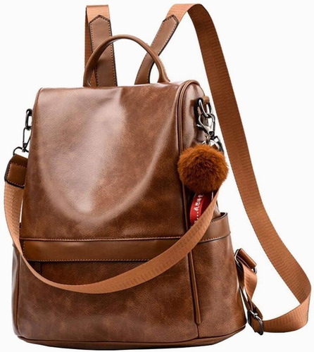 Imagen 2 de 7 de Mochila Mujer Moda Impermeable Antirrobo Bolsa Para Mujer
