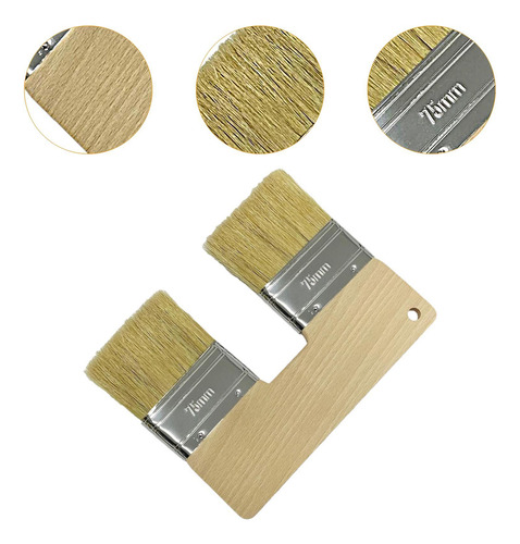 Cepillo De Pintura Doble Cabeza Doble Pincel Para Pinturas