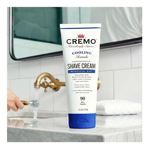 Cremo Crema Para Afeitar Refrescante 177 Ml (paquete De 2)