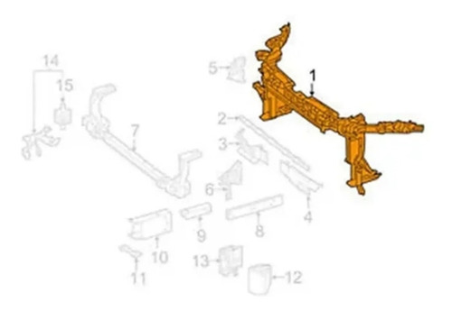 Painel Frontal Mercedes A 200 B 200 Cla Gla 200 15 16 17 18