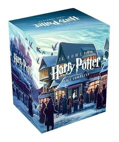 Livro Harry Potter Coleção Série Completa (box 7 Livros)