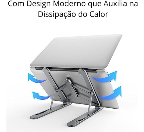 Suporte Notebook Ajustável Base Tablet Netbook Ergonômico Do