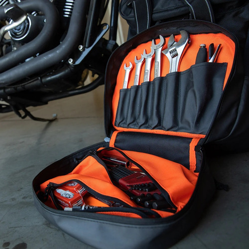 Mochila Moto Viaje Biltwell Exfil 48 Custom Cafe Avant Motos Color Negro