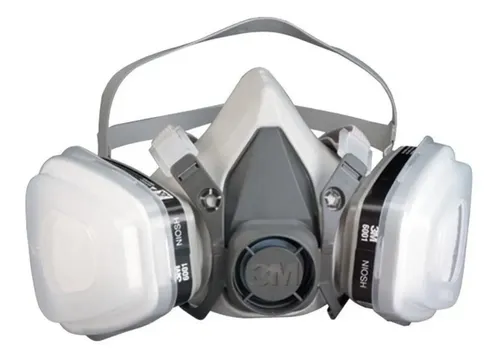 comprar Respirador Media Cara 6200 + Kit Filtros 6001 3m+reten+5n11