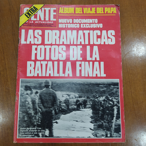 Revista Gente N° 882 17/6/82 Guerra De Malvinas