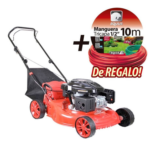 Cortadora Césped Pasto Gasolina 3hp 41cm 40l Equus