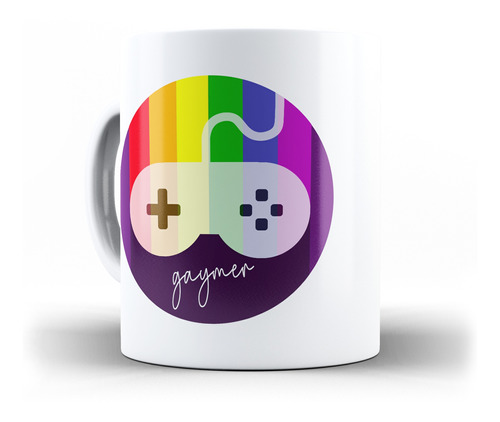 Caneca Gaymer Gamer Amo Games Lgbtqia+  Mod 2