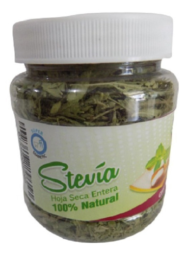 Stevia Hoja Seca Entera 100% Natural 50 G