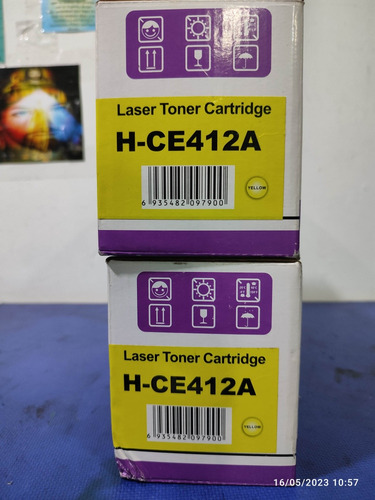 Toner Hp Ce412a Laserjet Pro 300 Amarillo Yellow Caracas 