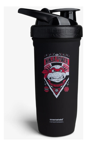 Smartshake, Acero Inoxidable Reforzado Tmtn Ninja Power Negro