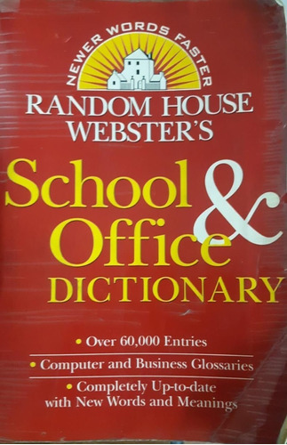 School Y Office -college Dictionary-en Buen Estado!