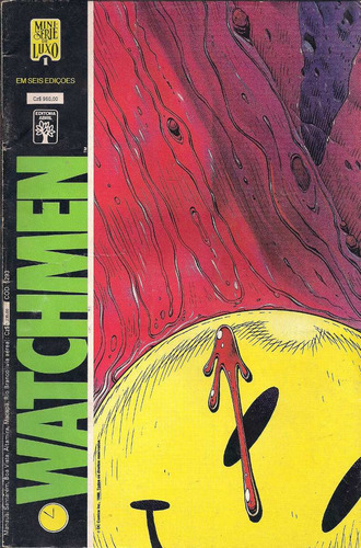Watchmen - Original 1988 - Mini Série Completa - 6 Volumes (Usado)