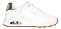 Comprar Zapatilla Skechers Uno Gen1-shimmer 155196\u002Fwht Para Mujer