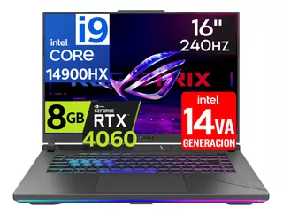 Asus Rog Strix G16 Core I9 14900hx 16ddr5 1tb Rtx4060 16'