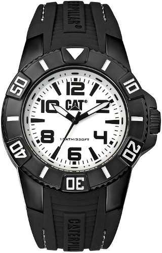 Relogio Caterpillar Bondi Preto Pulseira Silicone Ld11121211