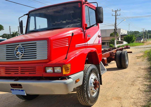 Imagem 1 de 15 de Mercedes Benz 1418 4x4 1990 Chassis
