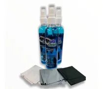 Comprar 3 Limpiadores 250 Ml Opticlean Y 3 Paño Para Limpiar