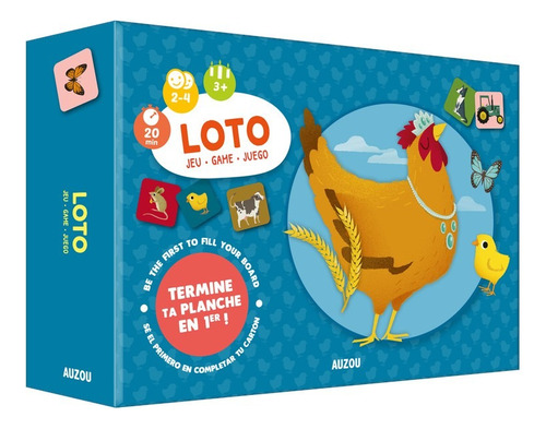 Loto Animales De La Granja Auzou