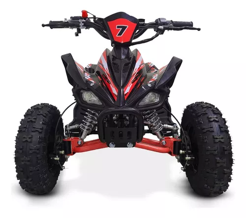 Mini Quadriciclo Infantil Gasolina 49cc Mbx Partida Elétrica Cor Vermelho