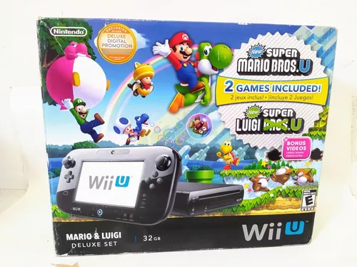  Wii U 8GB Basic Set Console + New Super Mario Bros. U