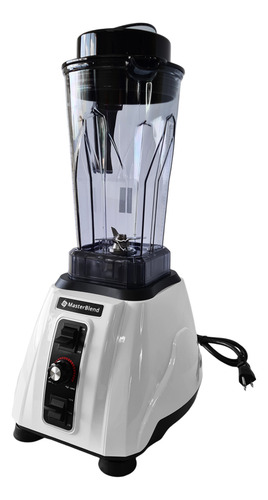 Licuadora Profesional Masterblend Cocina 2lt 1100w 110v Color Blanco