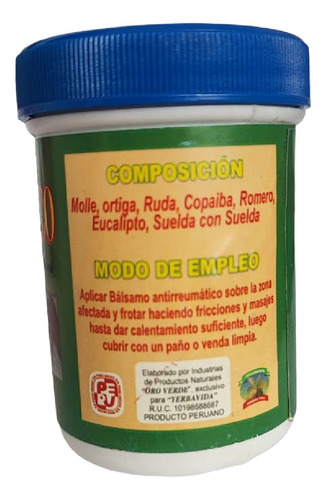 Pack 3 Unguento Anti Reumatico Dolores Crema 100g