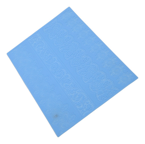 Tapete De Encaje De Silicona Con Estampado De Flores Para Br