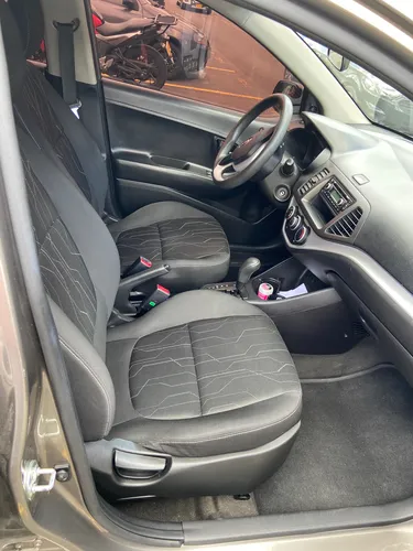 Kia Picanto Ex, 2015, 1.2 Cc, Color Gris, Automático