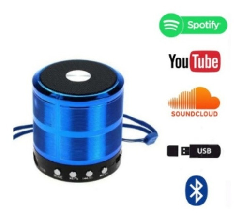 Imagem 1 de 5 de Caixinha Som 887 Bluetooth Portátil Usb Mp3 P2 Sd Rádio Fm