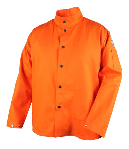 Chaqueta Para Soldador Naranja - Black Stallion Fo9-30c 