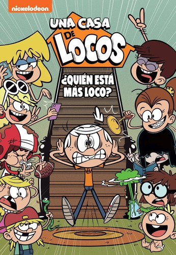 Libro Quien Esta Mas Loco Una Casa De Locos Comic 11 - Ni...