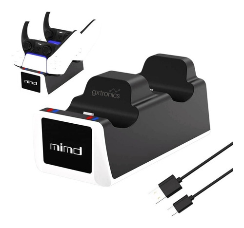 Imagen 2 de 7 de Base Cargador Para Joystick Play 5 Soporte Estacion De Carga