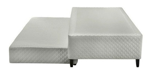 Box C Cama Auxiliar Molas + Colchão Molas Solteiro 88x188
