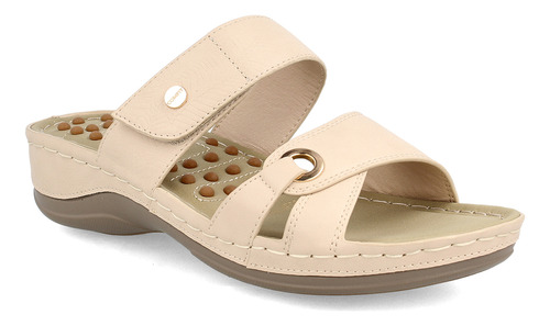 Sandalia Mujer Bata Comfit Colettle Crema