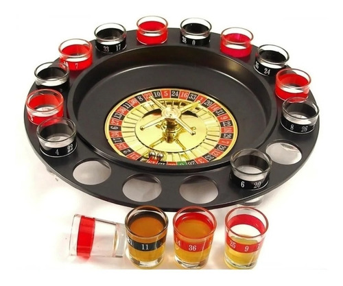 Ruleta De Tragos 16 Chupitos Shots Previa Bebida Tragos