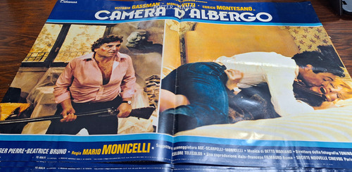 Poster 2 Camera D´albergo  Monica Vitti -v. Gassman  1981