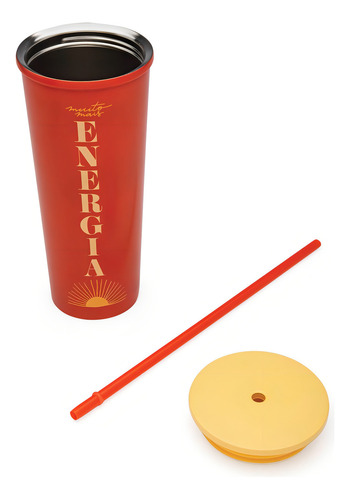 Vaso térmico Energy con pajita - Imaginarium