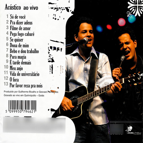 João Neto E Frederico - Acústico Ao Vivo - Cd