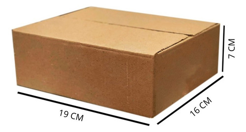 200 Caixas De Papelão Para Envio 19x16x7