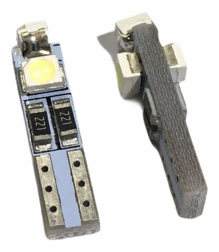 4x Focos T5 Mini Pellizco Para Tablero Con 3 Smd Led Blanco