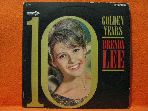 Brenda Lee 10 Golden Years Lp Disco Vinil Importado Encarte