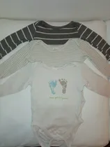 Comprar Lote De Bodies Body Manga Larga Bebé Varón Zara 9 _ 12 Meses