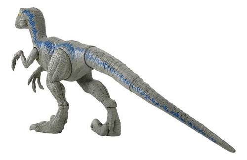 Jurassic World Velociraptor Azul Grande Básico