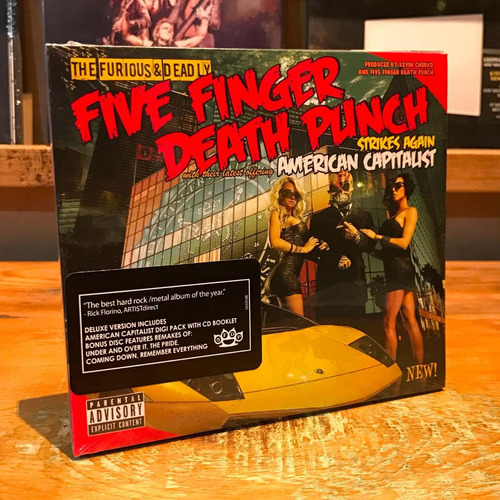 Five Finger Death Punch American Captialist 2 Cd