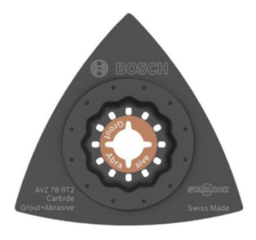 Placa De Lixa Em Granulado Riff Metal Duro Grão 30 Bosch *